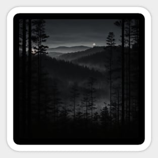 Black Forest View #6 Sticker